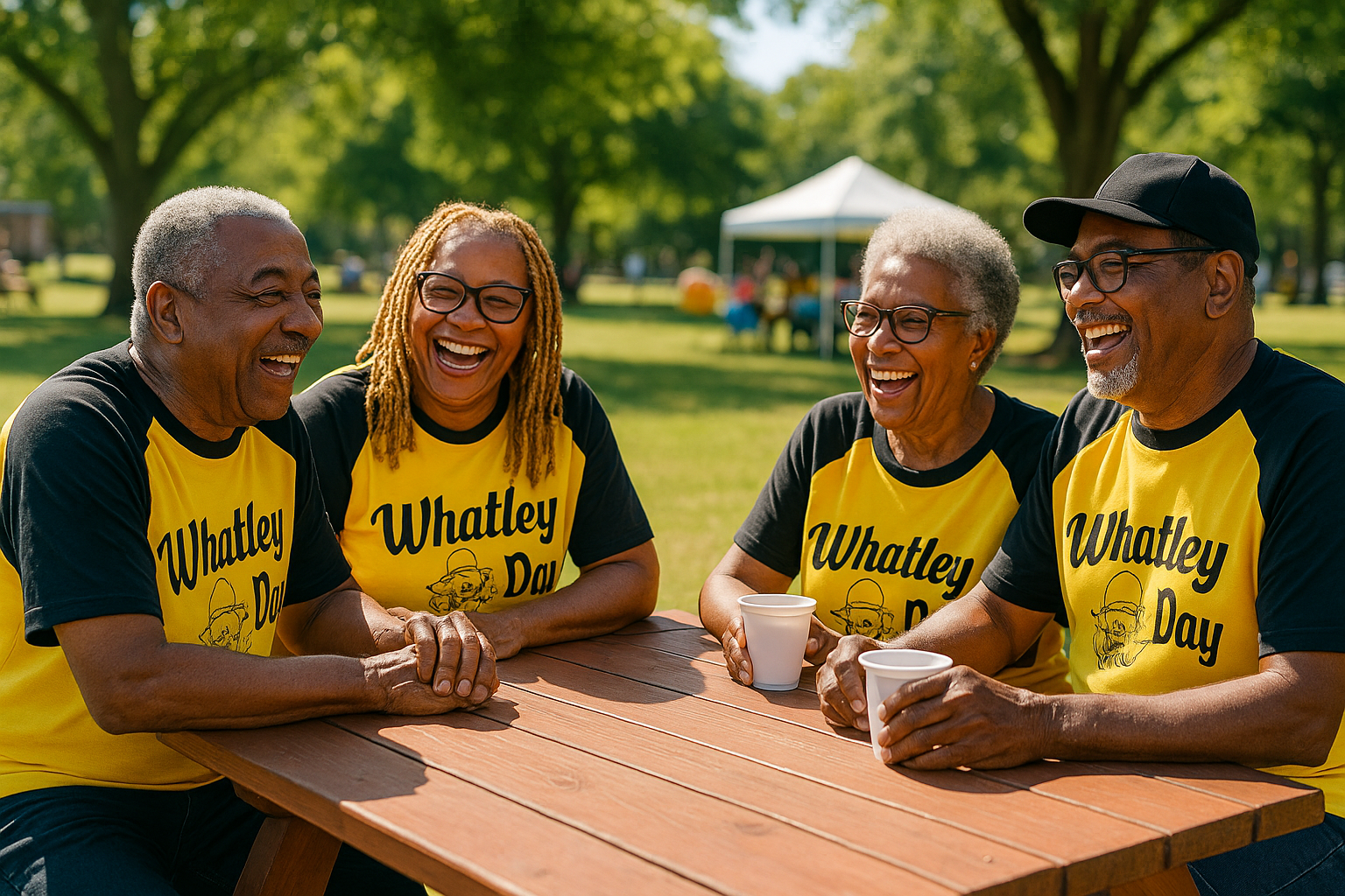 Elders enjoying Whatley Day